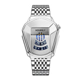 Luxury HOURSLY Brand Trend Cool Men's Wrist Watch Stainless Steel Technology Fashion Quartz Watch For Men 2025 Relogio Masculino