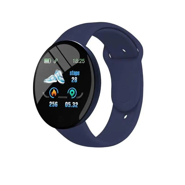 Finaf D18 Smartwatch Circular Color Screen Multiple Sports Modes Call Information Reminder Photo Taking Music Smart Bracelet