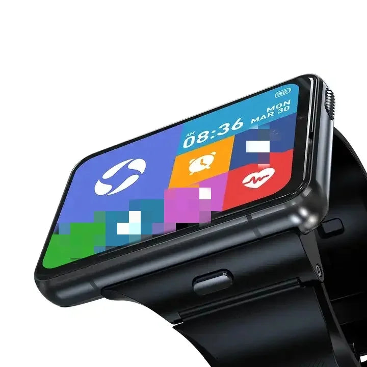 Finaf Ba1 Phone 4G LTE Android 9 4+64GB Smartwatch 2.88" Screen Men Watch 2300mAh Dual Camera Face Unlock GPS WIFI