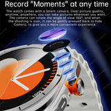 Finaf U8 Ultra IOS Android 9.0 Smart Watch Men 4G 5G SIM Card WiFi NFC GPS Compass 32GB Smartwatch Rotating Camera Watch 7 Ultra
