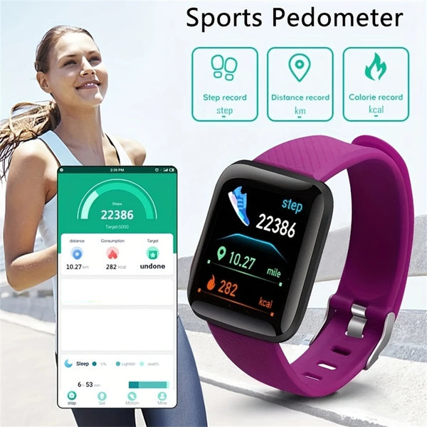 Finaf Bubble Fitness Monitor Bracelet Birthday Gift Electronic Clock For Android IOS