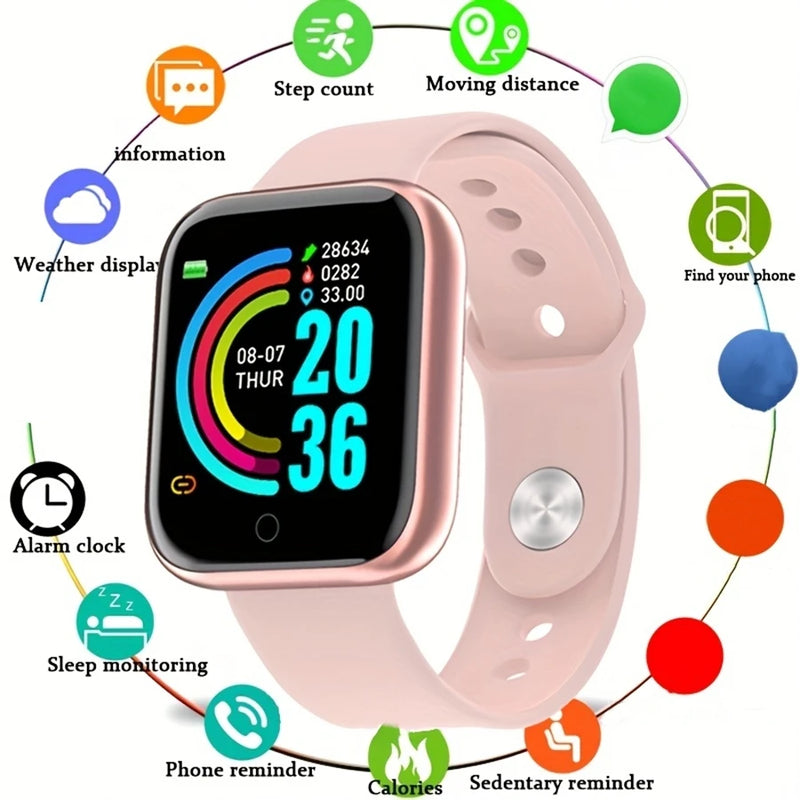 Finaf Bubble Fitness Monitor Bracelet Birthday Gift Electronic Clock For Android IOS