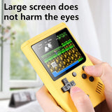 Retro Portable Mini Handheld Video Game Console 8 Bit 3.0 Inch Color LCD Kids Color Game Player Built In 500 Games