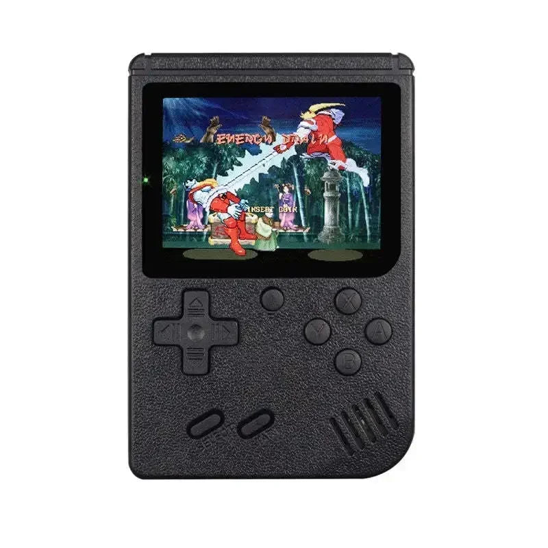 Retro Gaming - Handheld Console with 400 Classic Games, 3 Inch Color LCD for Kids & Adults