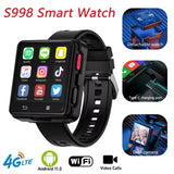 Finaf S998 Smart Watch  New Arrival 2.64 inch Large Screen MTK6739 500W Camera 1200mAH Battery Android 11.0 Removable Smartwatch 4G
