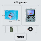 Retro Portable Mini Handheld Video Game Console 8 Bit 3.0 Inch Color LCD Kids Color Game Player Built In 500 Games