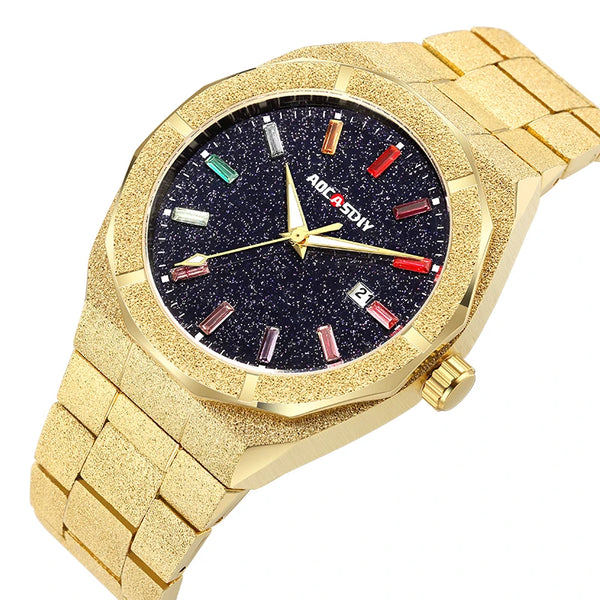 Luxury Business Men Watches Quartz Wristwatches Auto Date Male Clock with Luminous Hands Relogio Masculino