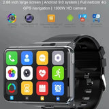 Finaf Ba1 Phone 4G LTE Android 9 4+64GB Smartwatch 2.88" Screen Men Watch 2300mAh Dual Camera Face Unlock GPS WIFI