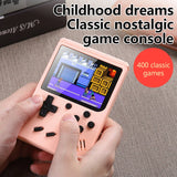 Retro Portable Mini Handheld Video Game Console 8 Bit 3.0 Inch Color LCD Kids Color Game Player Built In 500 Games