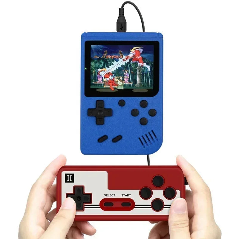 Retro Gaming - Handheld Console with 400 Classic Games, 3 Inch Color LCD for Kids & Adults