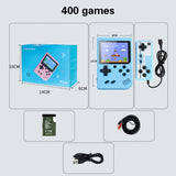 Retro Portable Mini Handheld Video Game Console 8 Bit 3.0 Inch Color LCD Kids Color Game Player Built In 500 Games
