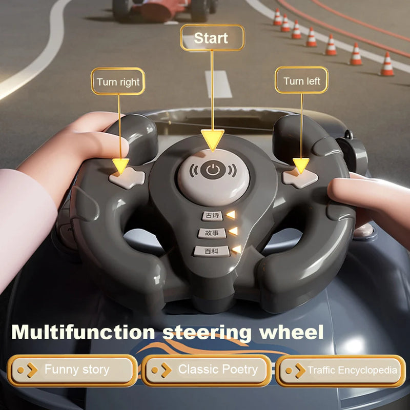 Racing Car  Game with Sound Interactive Car Racing Adventure Toy for 3+ kids gifts