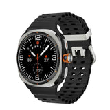 Finaf X 2025 U8 Ultra Android smartwatch with 5G/4G full network connectivity, global call rotation camera Amoled screen GPS WIFI