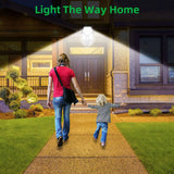 12000LM Solar Lamp Outdoor Sunlight Motion Sensor 8m Remote Control Solar Focus Wall Street Light Waterproof External Solar Lamp