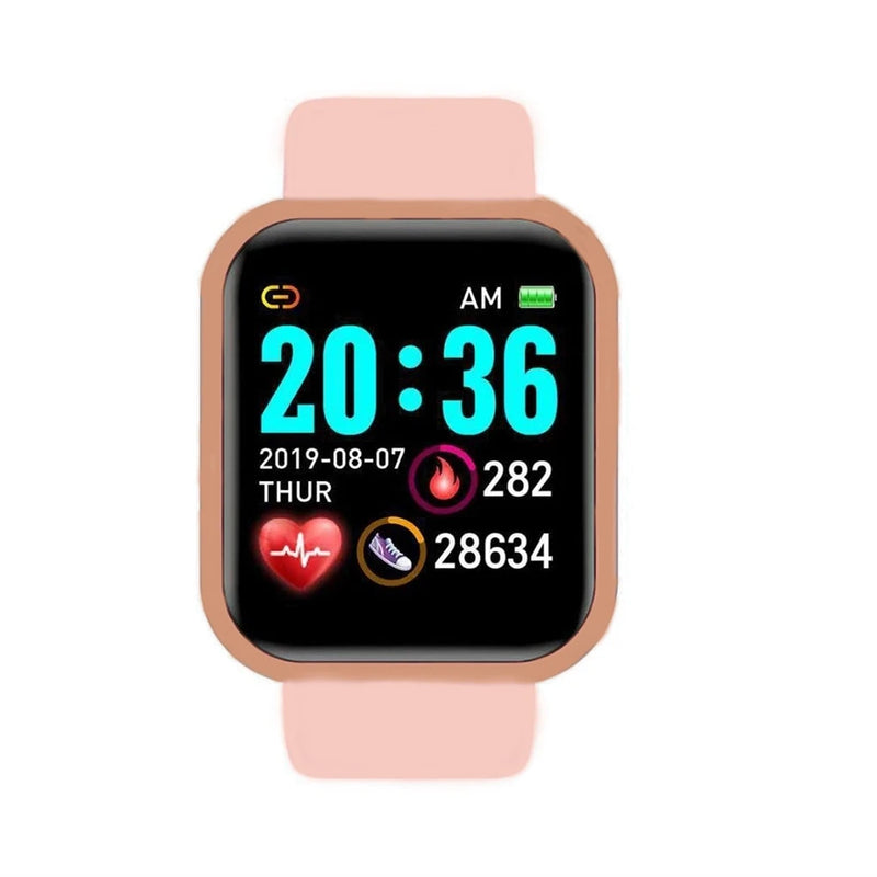 Finaf wazy For Women Men Wristwatch Bluetooth Connected Phone Player Music Fitness Sport Bracelet Sleep Monitor Digital Watches