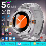 Finaf U8 Ultra IOS Android 9.0 Smart Watch Men 4G 5G SIM Card WiFi NFC GPS Compass 32GB Smartwatch Rotating Camera Watch 7 Ultra