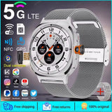 Finaf U8 Ultra IOS Android 9.0 Smart Watch Men 4G 5G SIM Card WiFi NFC GPS Compass 32GB Smartwatch Rotating Camera Watch 7 Ultra