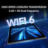 I-Atar 2025 New 10.1inch Tablet Computer, Android 12.0 System, 4Gb Ram+64Gbrom, Quad-Core Processor, 1280*1920 Ips Hd Display, Dual Camera Tablet Computer, Support 2.4g Wifi, Built-In 6000Mah Battery, Ideal Holiday Party Gift