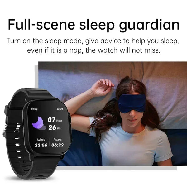 Finaf L10 Screen Bluetooth Call Heart Rate Blood Pressure GPS Smartwatch for Android IOS Sports Watch